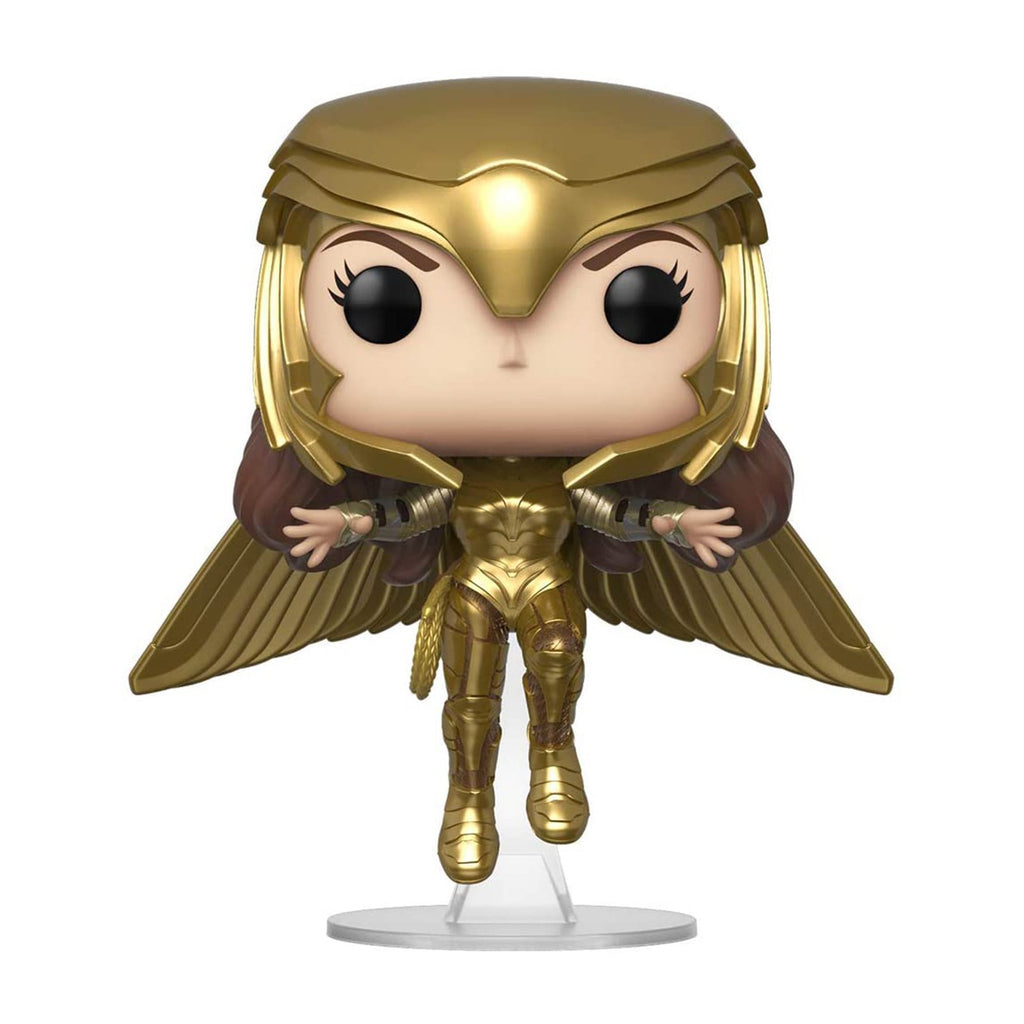 Funko Wonder Woman 84 POP Wonder Woman Golden Armor Flying Figure