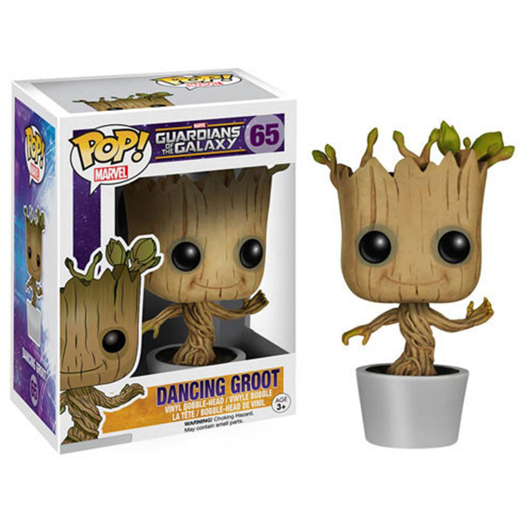Guardians of the Galaxy POP Dancing Groot Bobble Head Vinyl Figure