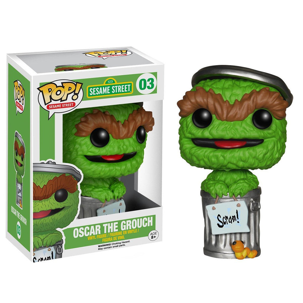 Sesame Street POP Oscar the Grouch Vinyl Figure