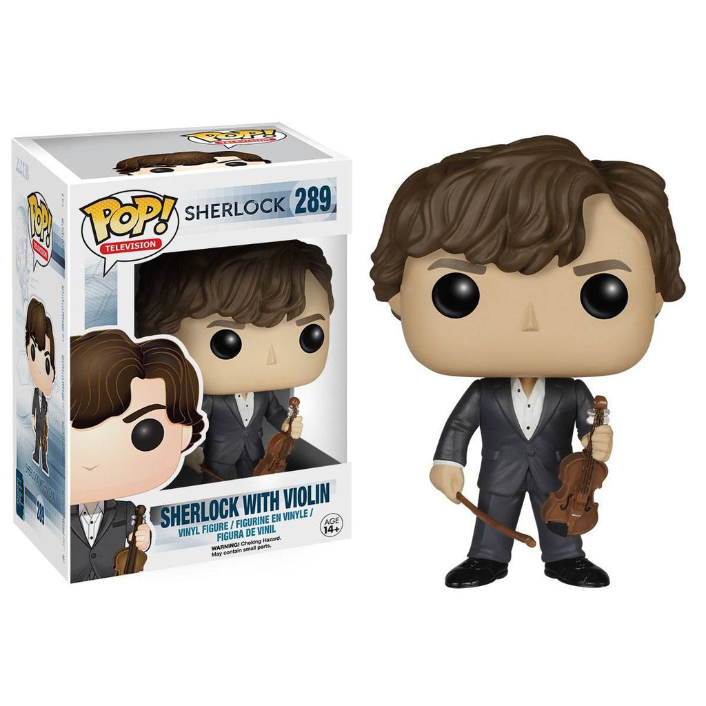 Sherlock POP Sherlock Holmes With Violin Vinyl Figure