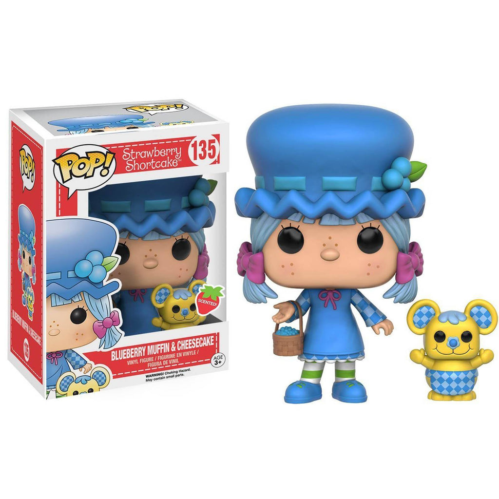 Strawberry Shortcake POP Blueberry Muffin And Cheesecake Figures