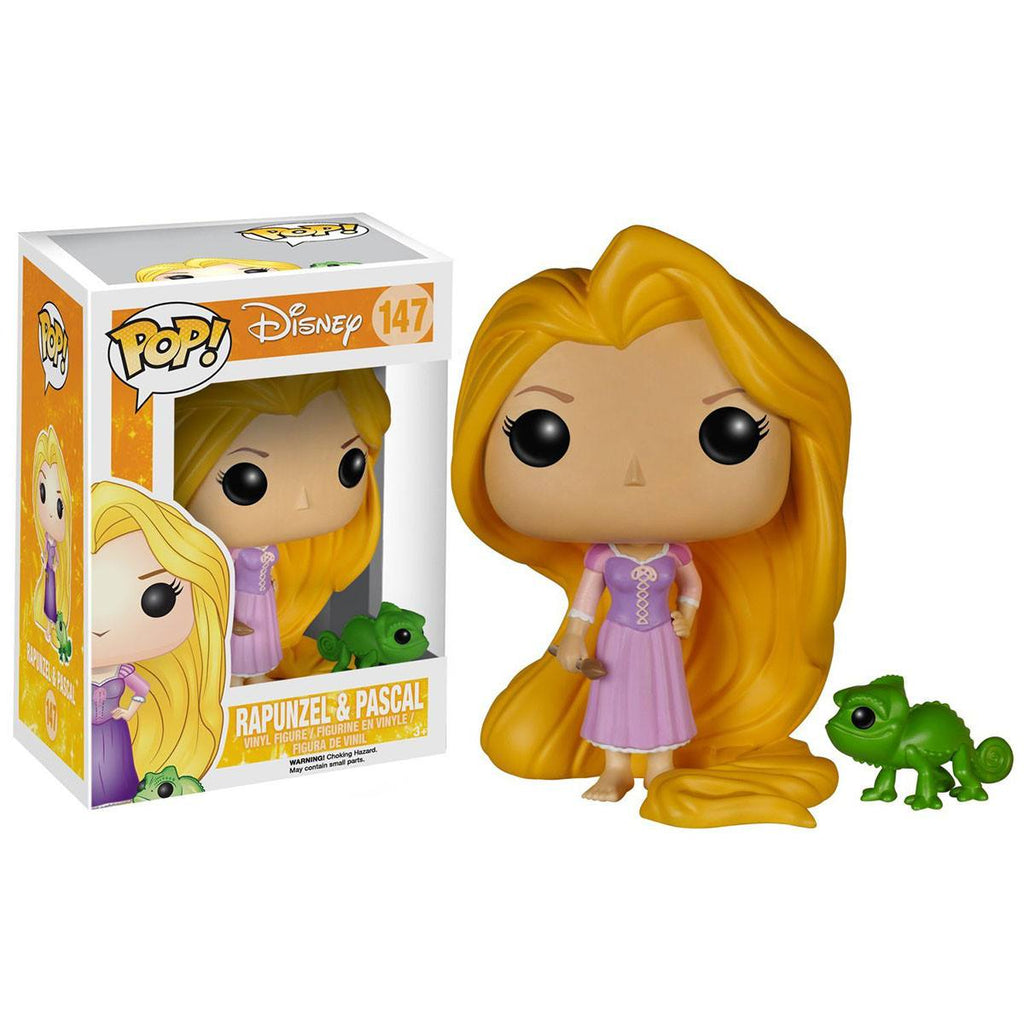 Tangled POP Rapunzel And Pascal Vinyl Figures