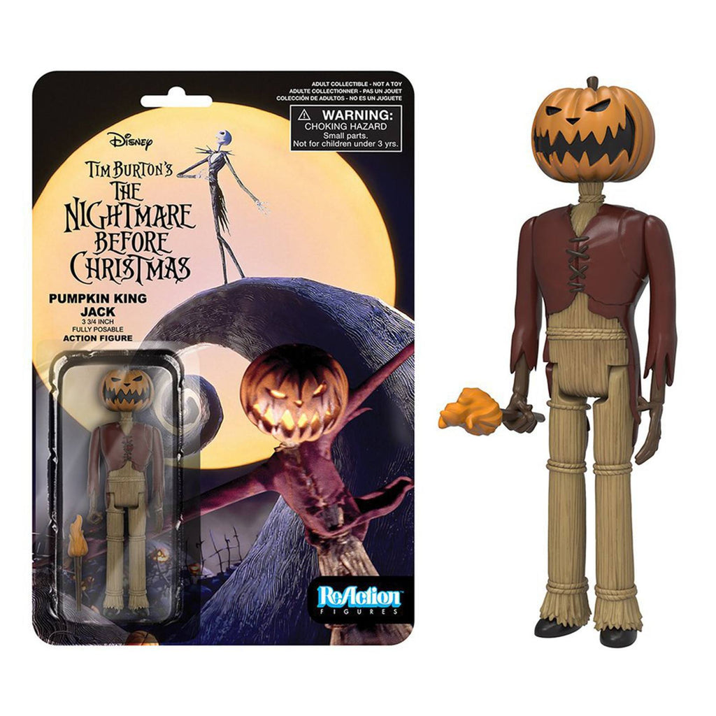 Funko Nightmare Before Christmas Pumpkin King Jack ReAction Figure