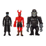 Super7 Hellboy Pack A 3 Figure Reaction Figure Set - Radar Toys