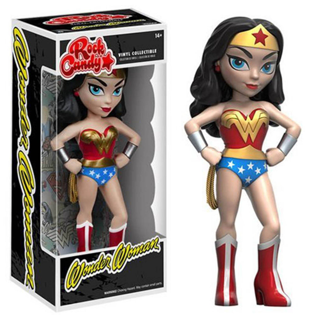 Funko DC Comics Rock Candy Classic Wonder Woman Vinyl Figure