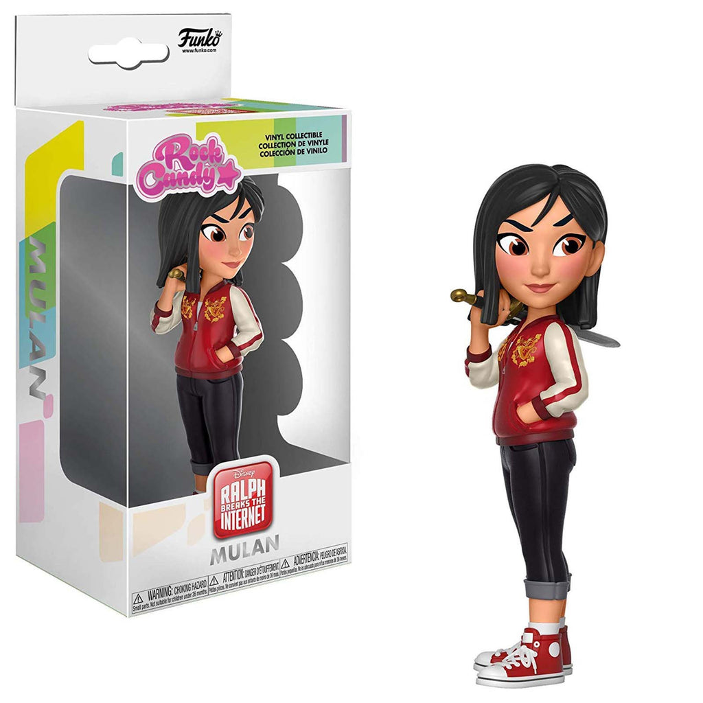 Funko Ralph Breaks The Internet Rock Candy Mulan Vinyl Figure