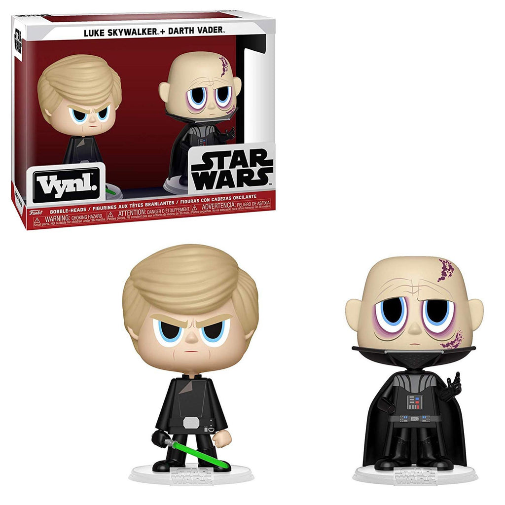 Funko Star Wars Vynl Luke Skywalker Darth Vader Figure Set