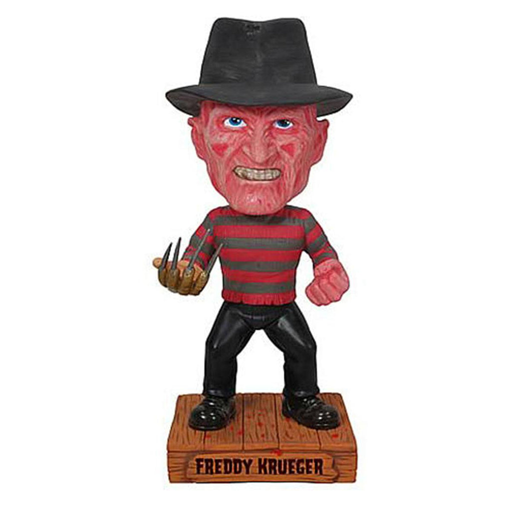 A Nightmare On Elm Street Wacky Wobbler Freddy Krueger Bobble Head Figure - Radar Toys