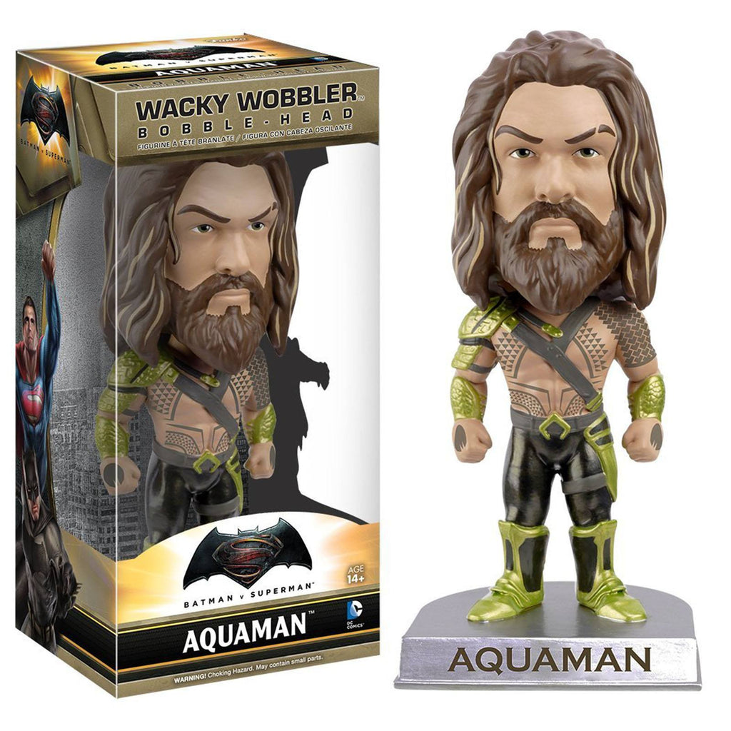 Batman Vs Superman Wacky Wobbler Aquaman Bobble Head Figure