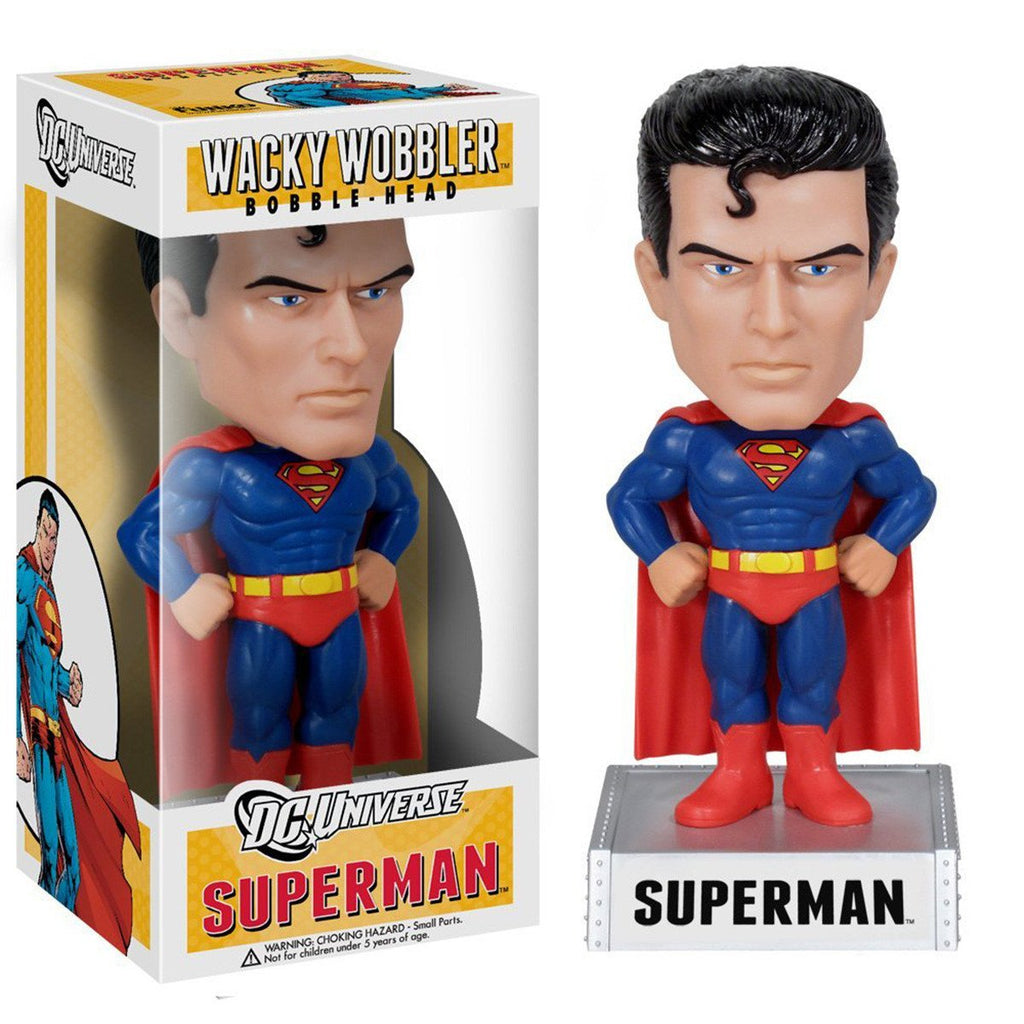 DC Universe Wacky Wobbler Superman Bobble Head Figure