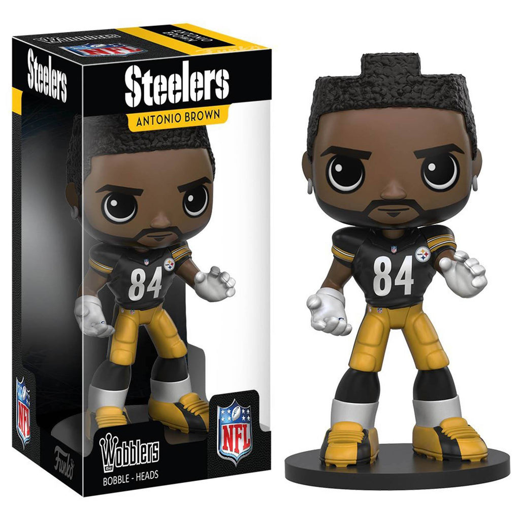 Funko NFL Wobblers Antonio Brown Bobble Head Figure