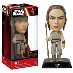Star Wars Force Awakens Wacky Wobbler Rey Bobble Head Figure - Radar Toys