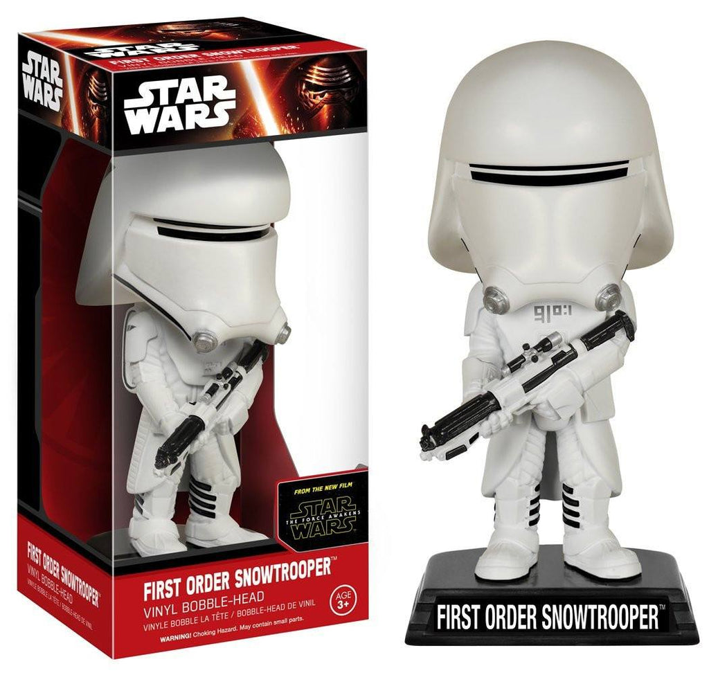 Star Wars Force Awakens Wacky Wobbler Snowtrooper Bobble Head Figure