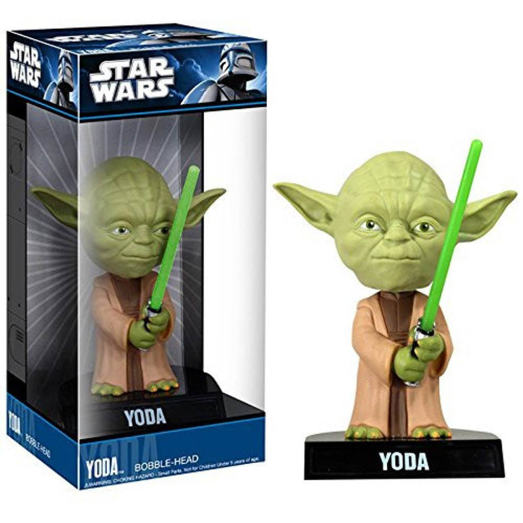 Star Wars Wacky Wobbler Yoda Bobble Head Figure - Radar Toys