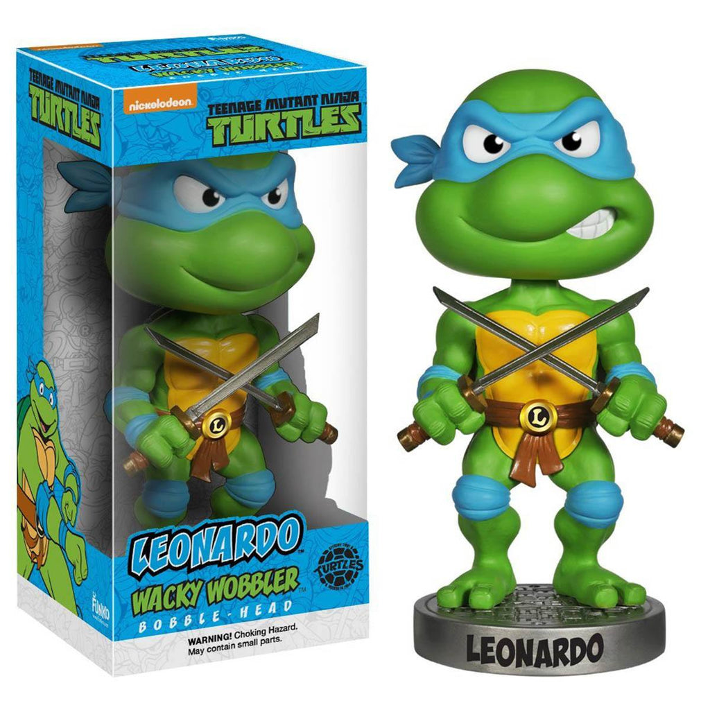 Teenage Mutant Ninja Turtles Wacky Wobbler Leonardo Bobble Head - Radar Toys