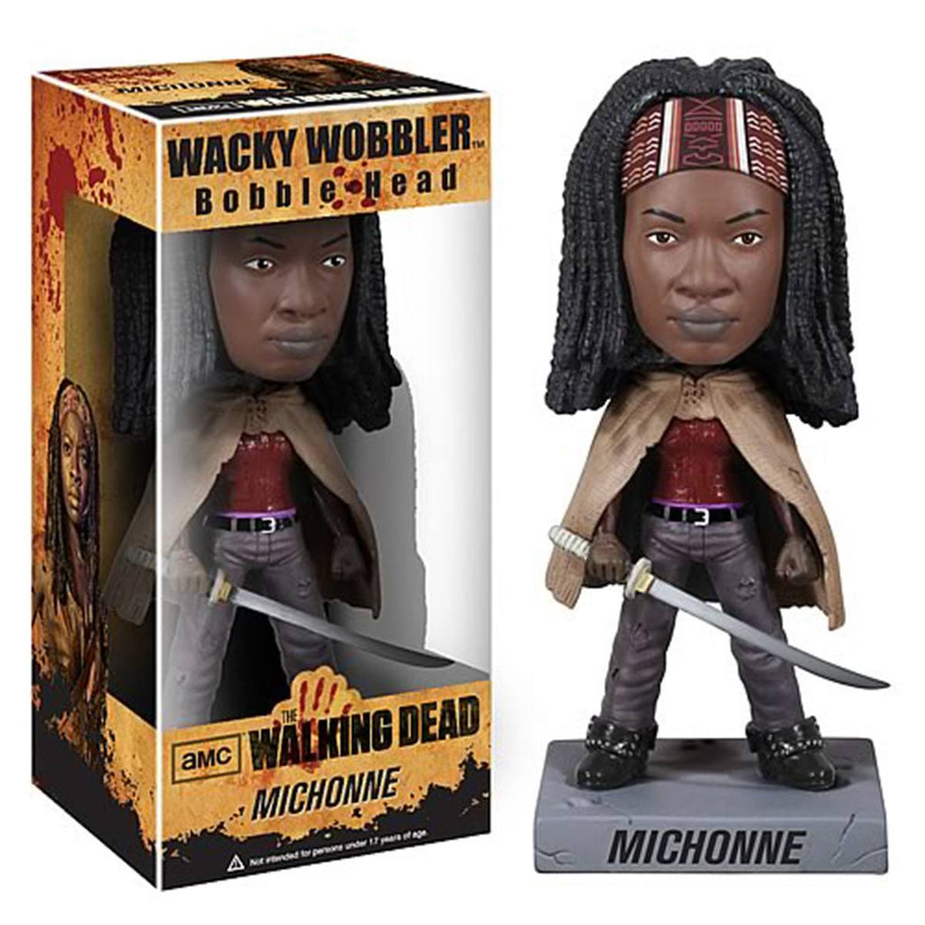 Walking Dead Michonne Wacky Wobbler Bobble Head Figure - Radar Toys