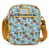 Loungefly SpongeBob SquarePants Gang All Over Print Passport Bag - Radar Toys