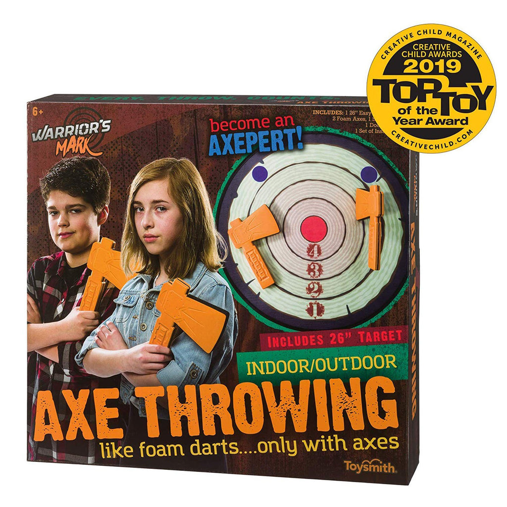 Toysmith Warrior's Mark Axe Throwing Foam Set