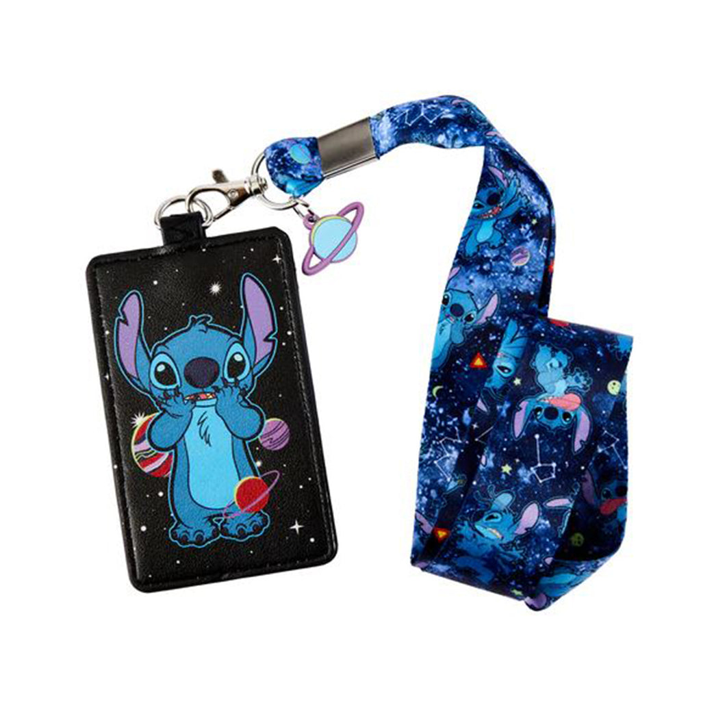 Loungefly Disney Lilo And Stitch Space Adventure Lanyard ID Cardholder