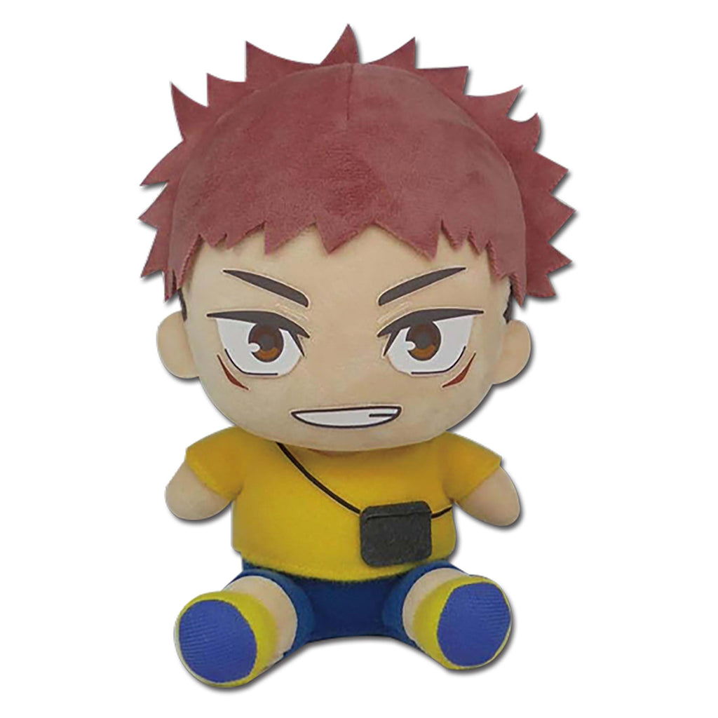 Jujutsu Kaisen Itadori Sitting 7 Inch Plush Figure