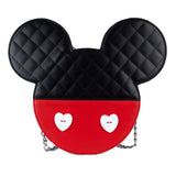 Loungefly Disney Mickey And Minnie Valentines Reversible Crossbody Bag Purse - Radar Toys