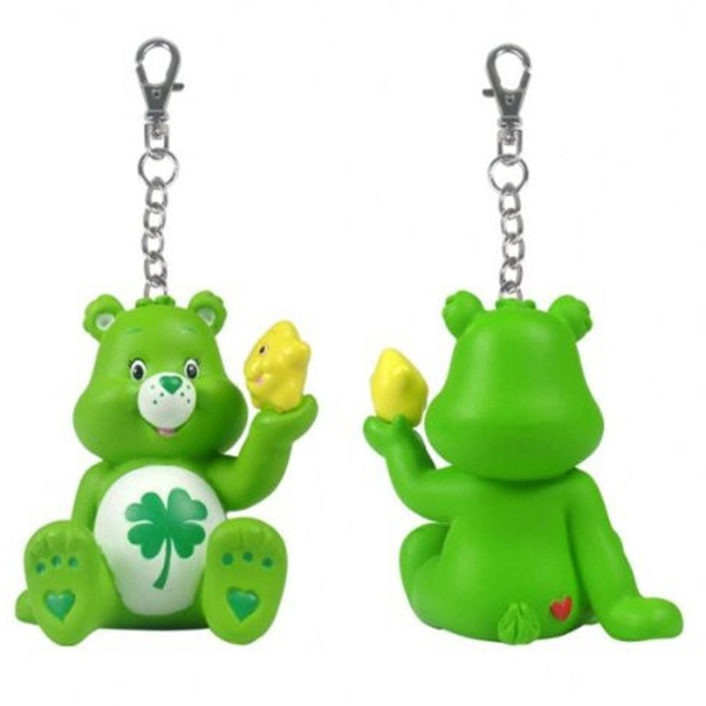 Care Bears Share a Bear Series 2 Green Good Luck Bear With Star Keychain