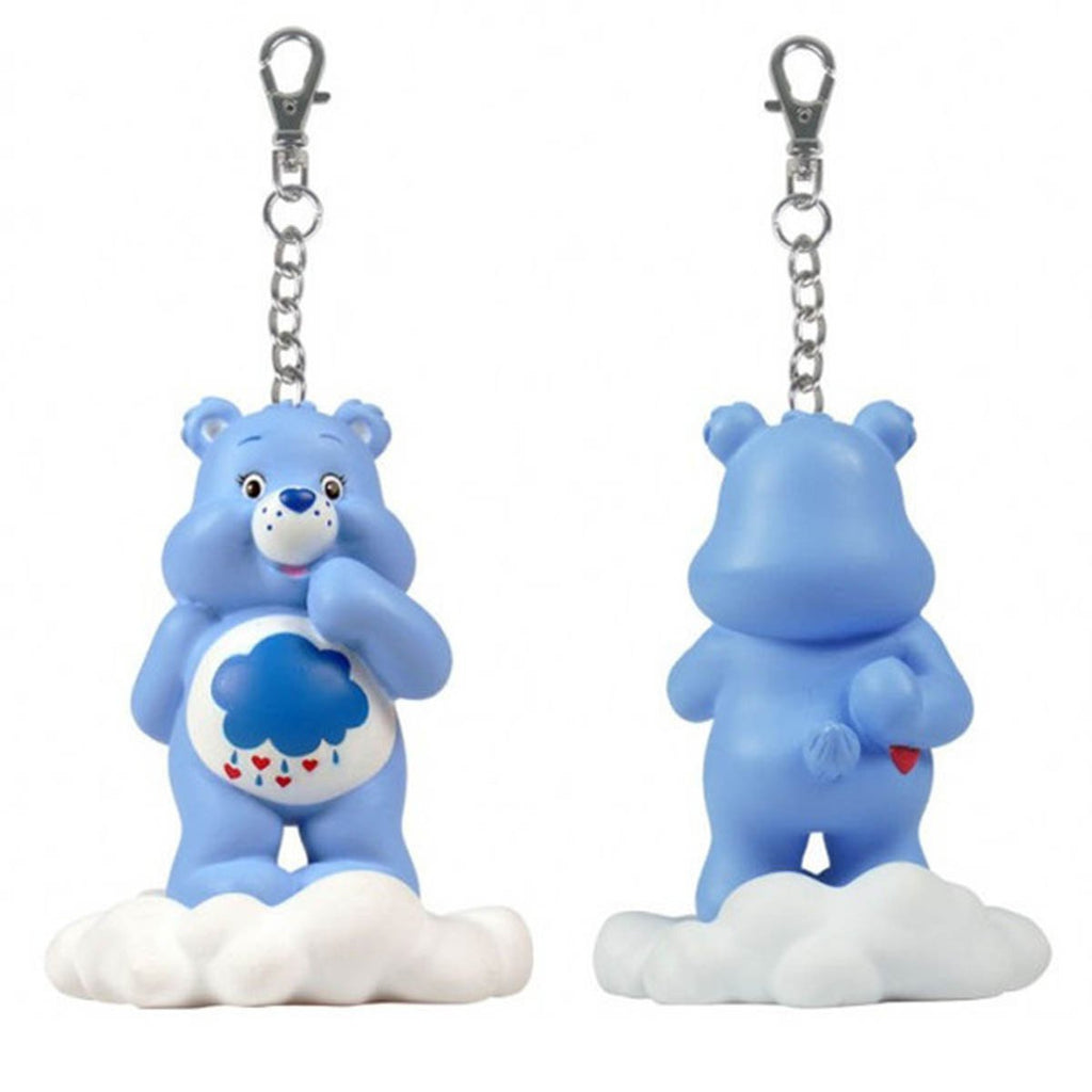 Care Bears Share a Bear Series 2 Blue Grumpy Bear on Cloud Keychain