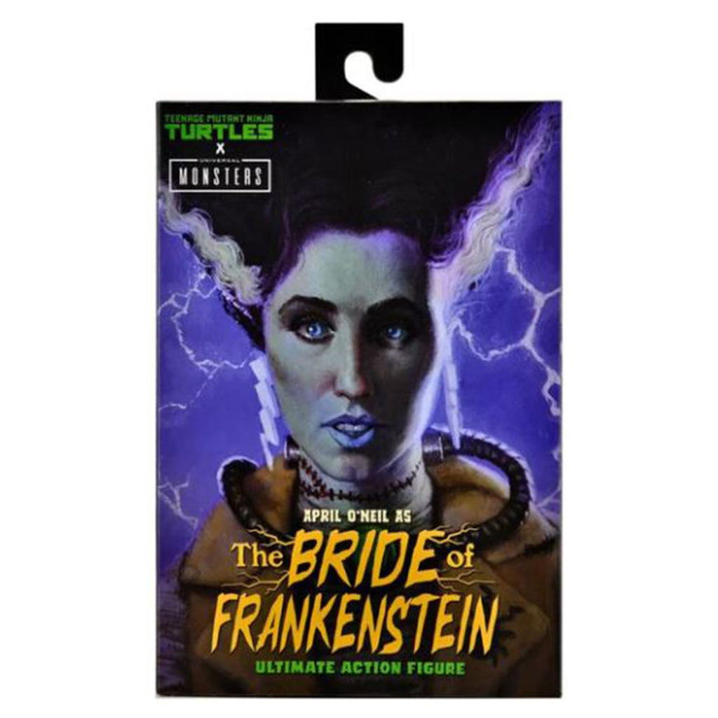 NECA Monsters X Teenage Mutant Ninja Turtles April O'Neil Bride Of Frankenstein