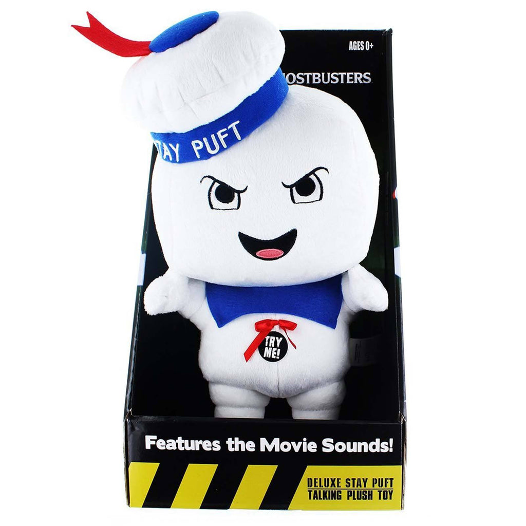 Ghostbusters Deluxe Talking Stay Puft 15 Inch Plush Figure