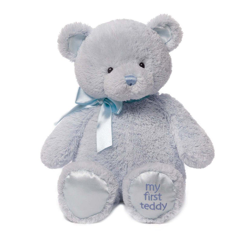 Gund Baby My First Teddy Bear Blue 18 Inch Plush Figure