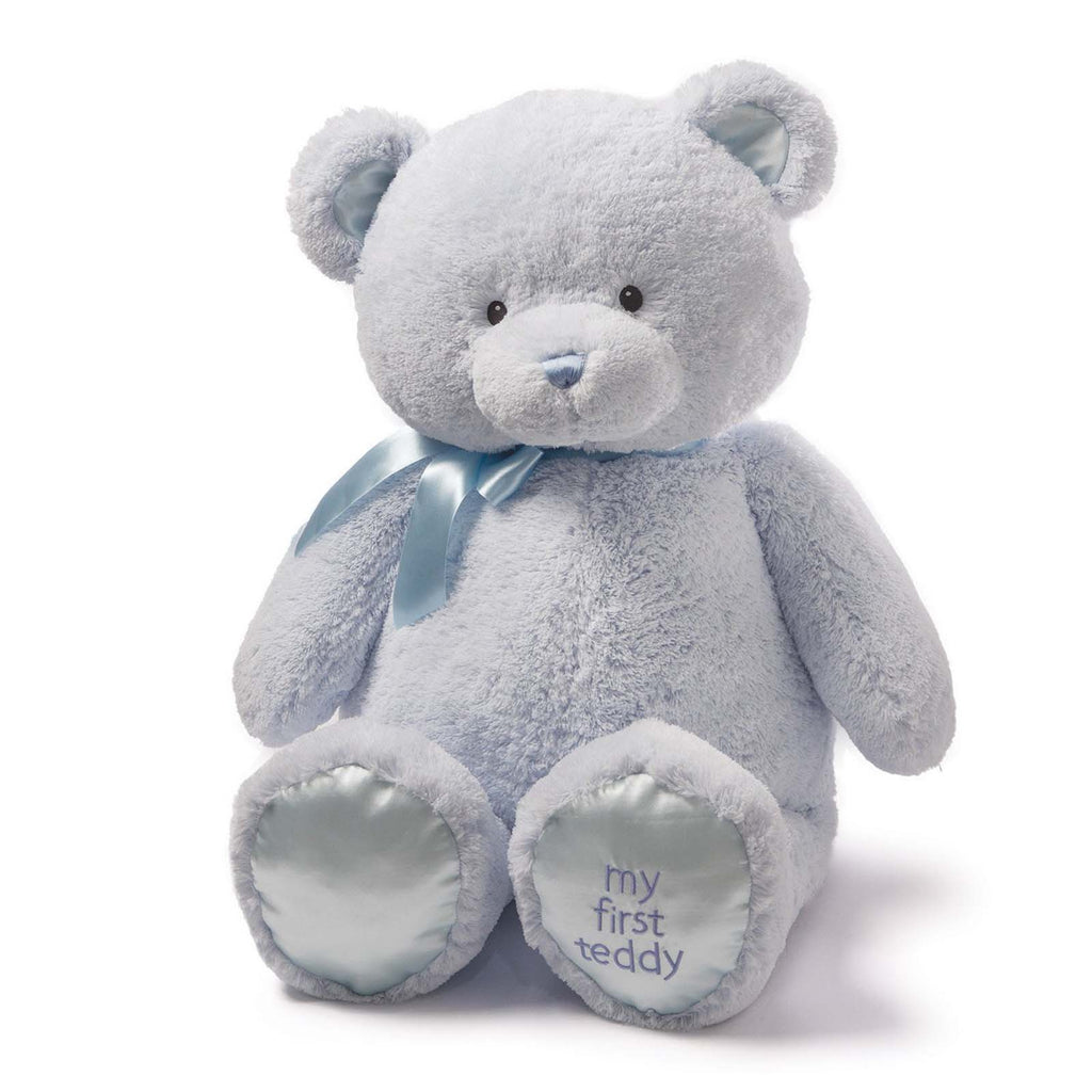 Gund Baby My First Teddy Bear Blue 36 Inch Jumbo Plush Figure 4043971