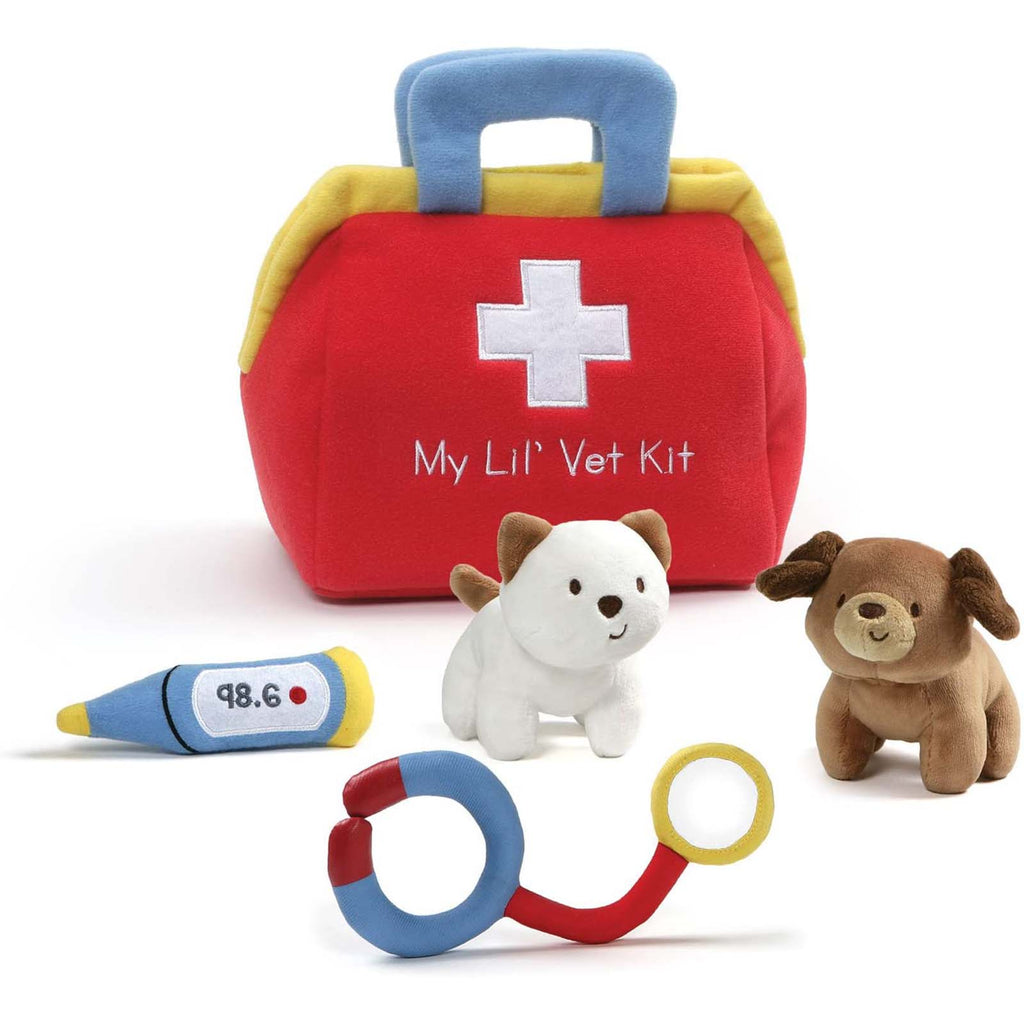 Gund Baby My Lil' Vet Kit Plush Playset