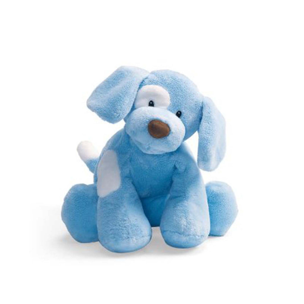 Gund Baby Spunky Dog Blue 10 Inch Plush Figure