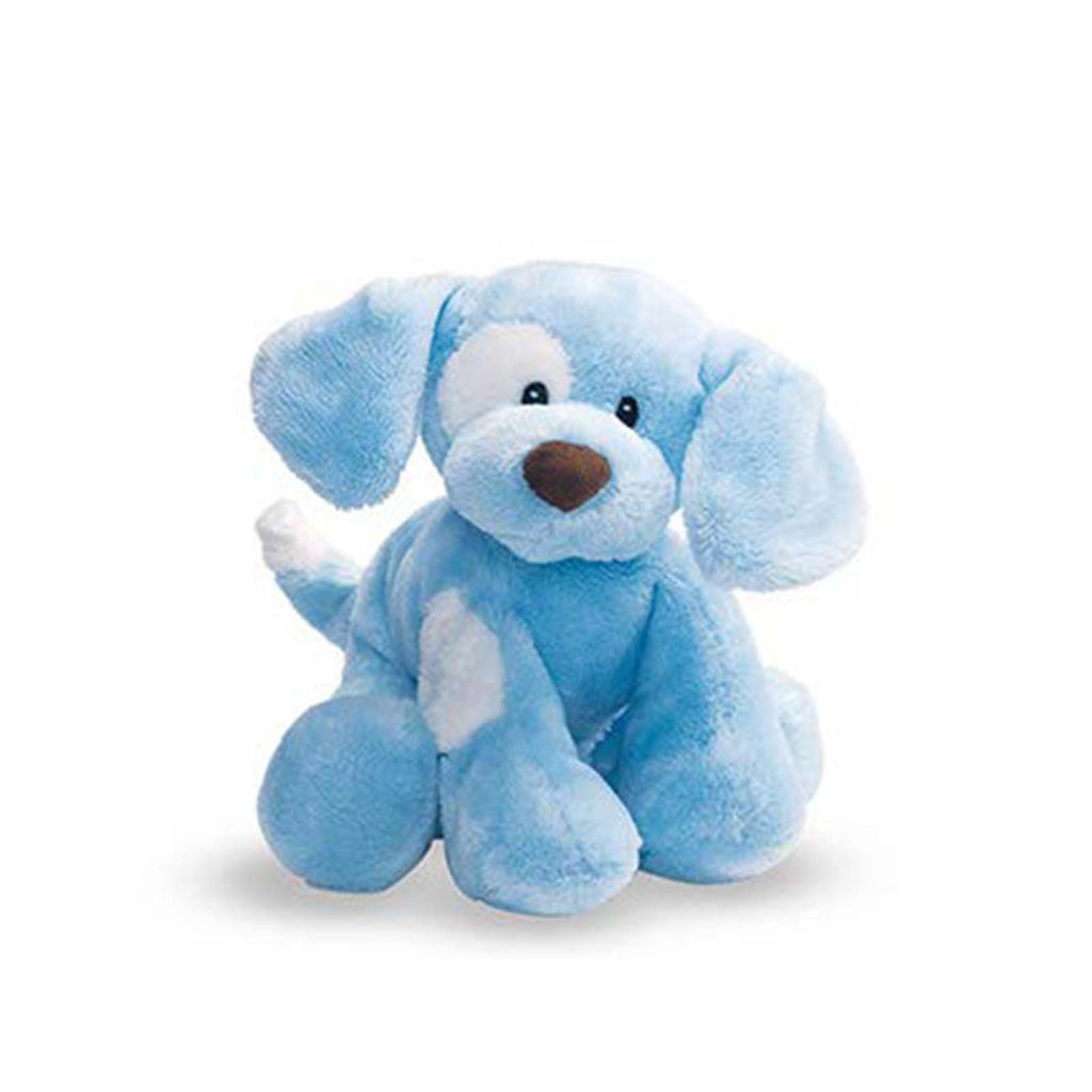 Gund Baby Spunky Dog Blue 8 Inch Plush Figure