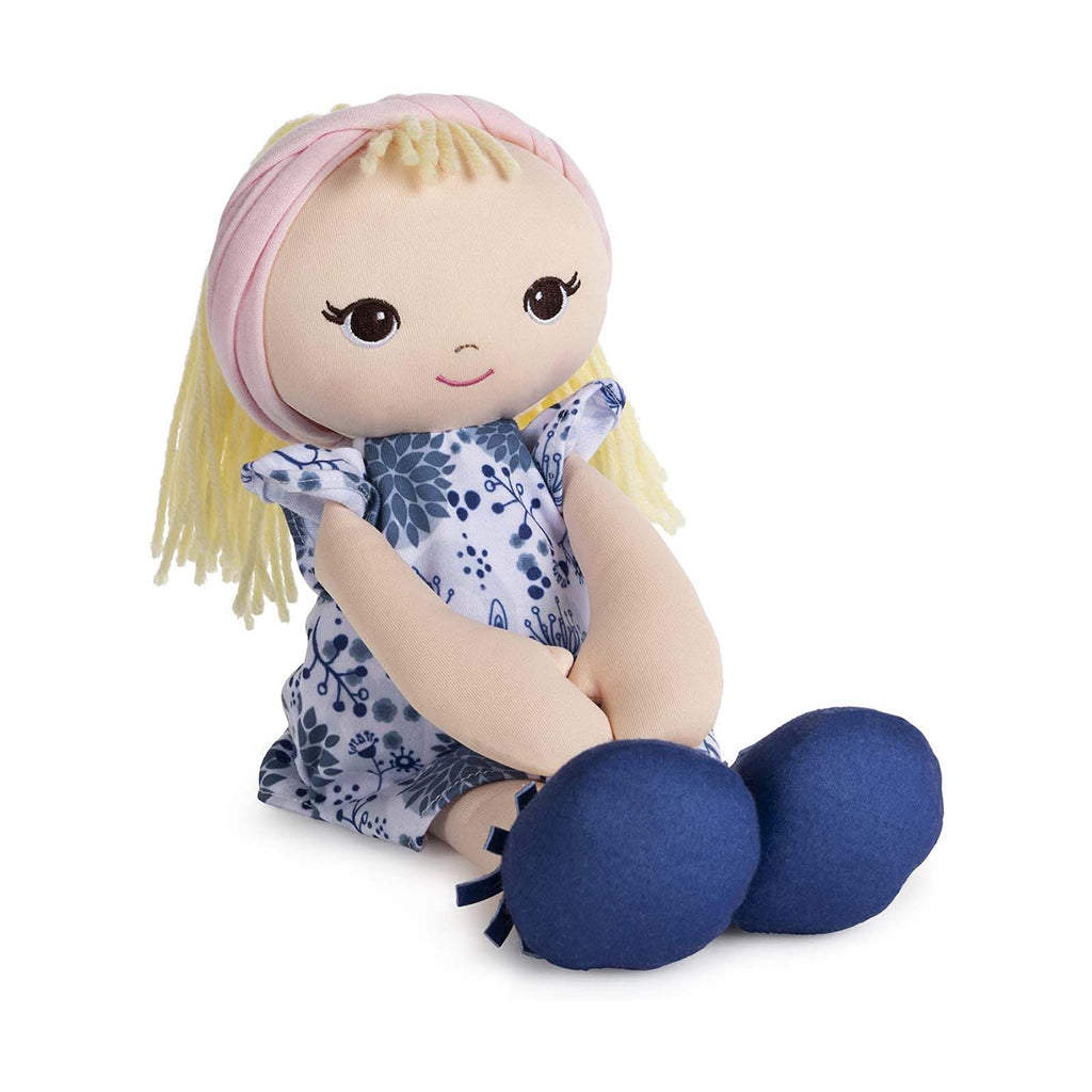 Gund Baby Toddler Doll Blonde 8 Inch Plush Figure 6056018