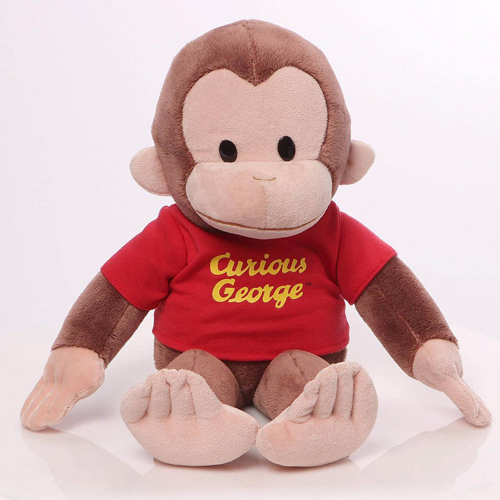 Gund Curious George Red Shirt 16 inch Plush Figure