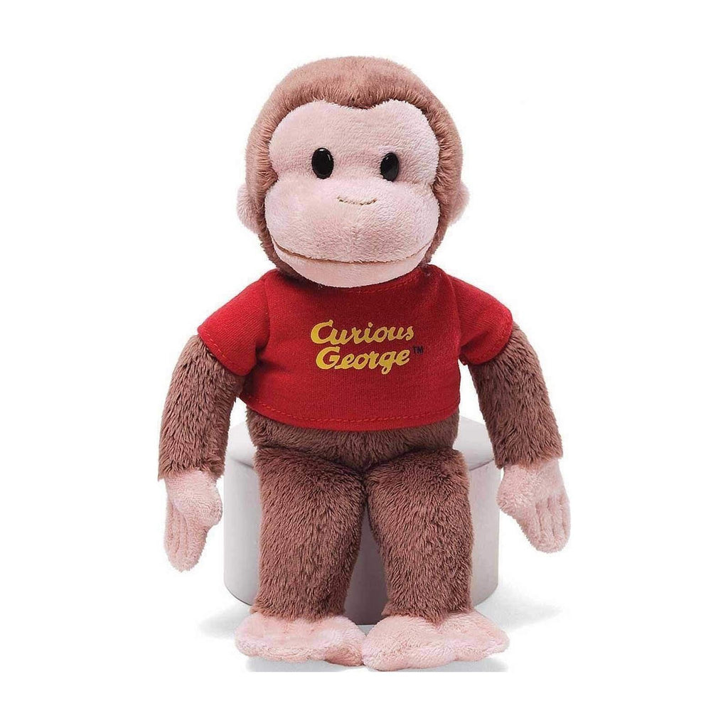 Gund Curious George Red Shirt 5 inch Plush Figure