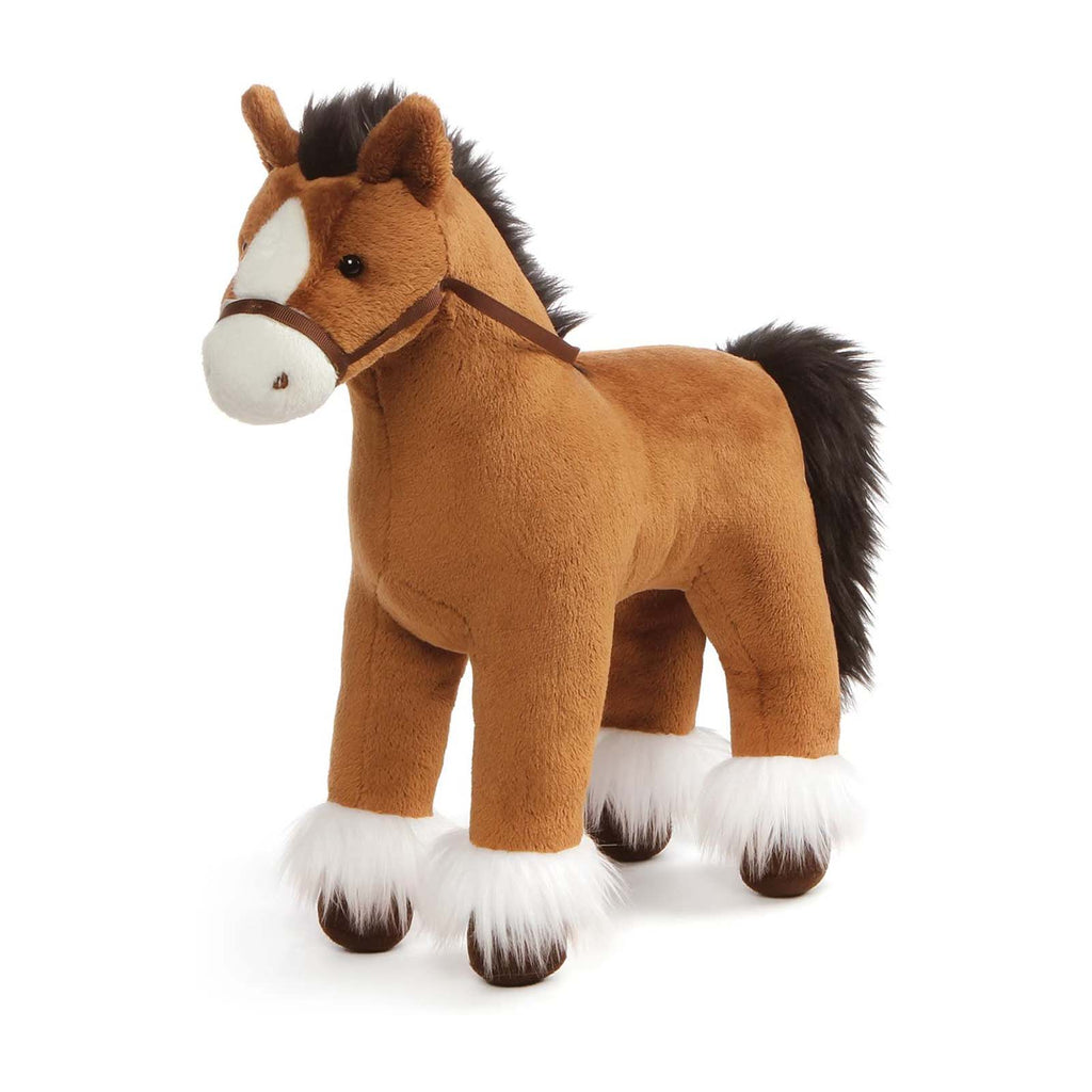 Gund Dakota Clydesdale Horse 15 Inch Plush Figure