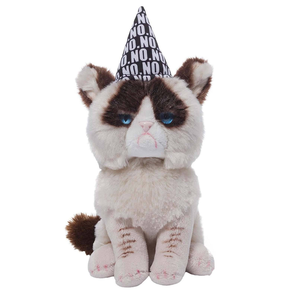 Gund Grumpy Cat Birthday Beanbag 5 inch Plush Figure