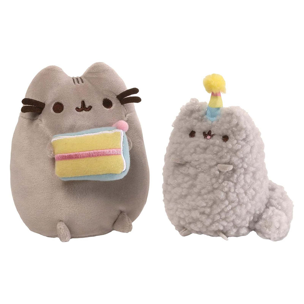 Gund Pusheen And Stormy Birthday Plush Collector Set