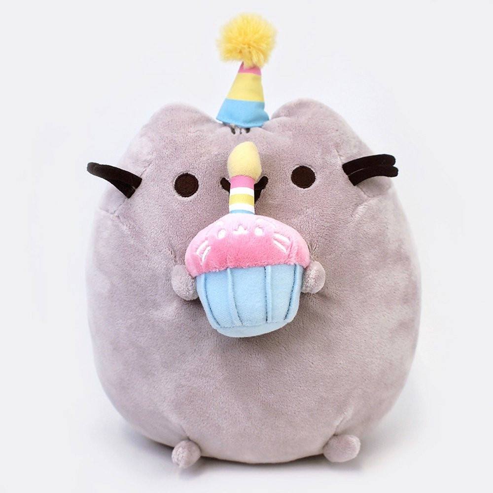 Gund Pusheen Birthday 10.5 Inch Plush Figure