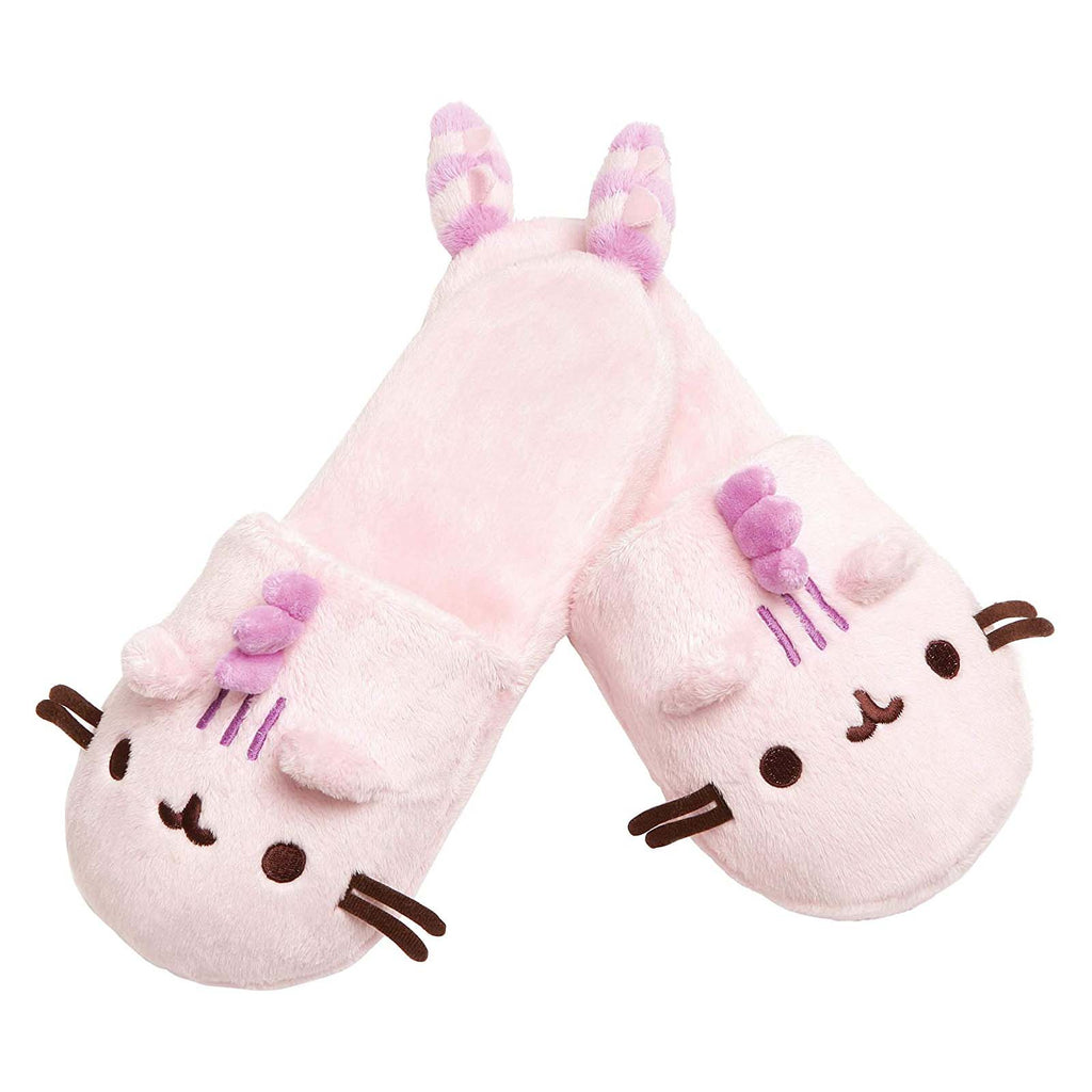 Gund Pusheen Pusheenosaurus Pink 12 Inch Plush Slippers