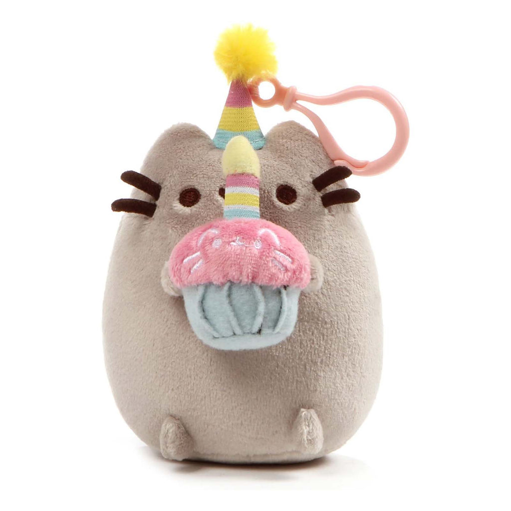 Gund Pusheen With Birthday Cupcake 5 Inch Plush Figure