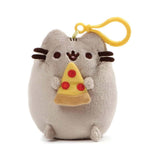 Gund Pusheen With Pizza 5 Inch Plush Backpack Clip - Radar Toys