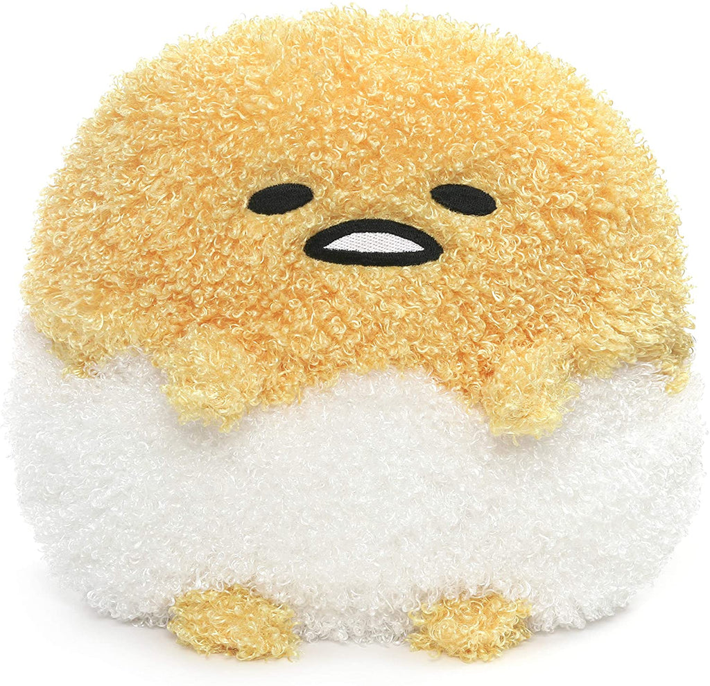 Gund Sanrio Gudetama Deluxe Egg In Shell 9 Inch Plush Figure