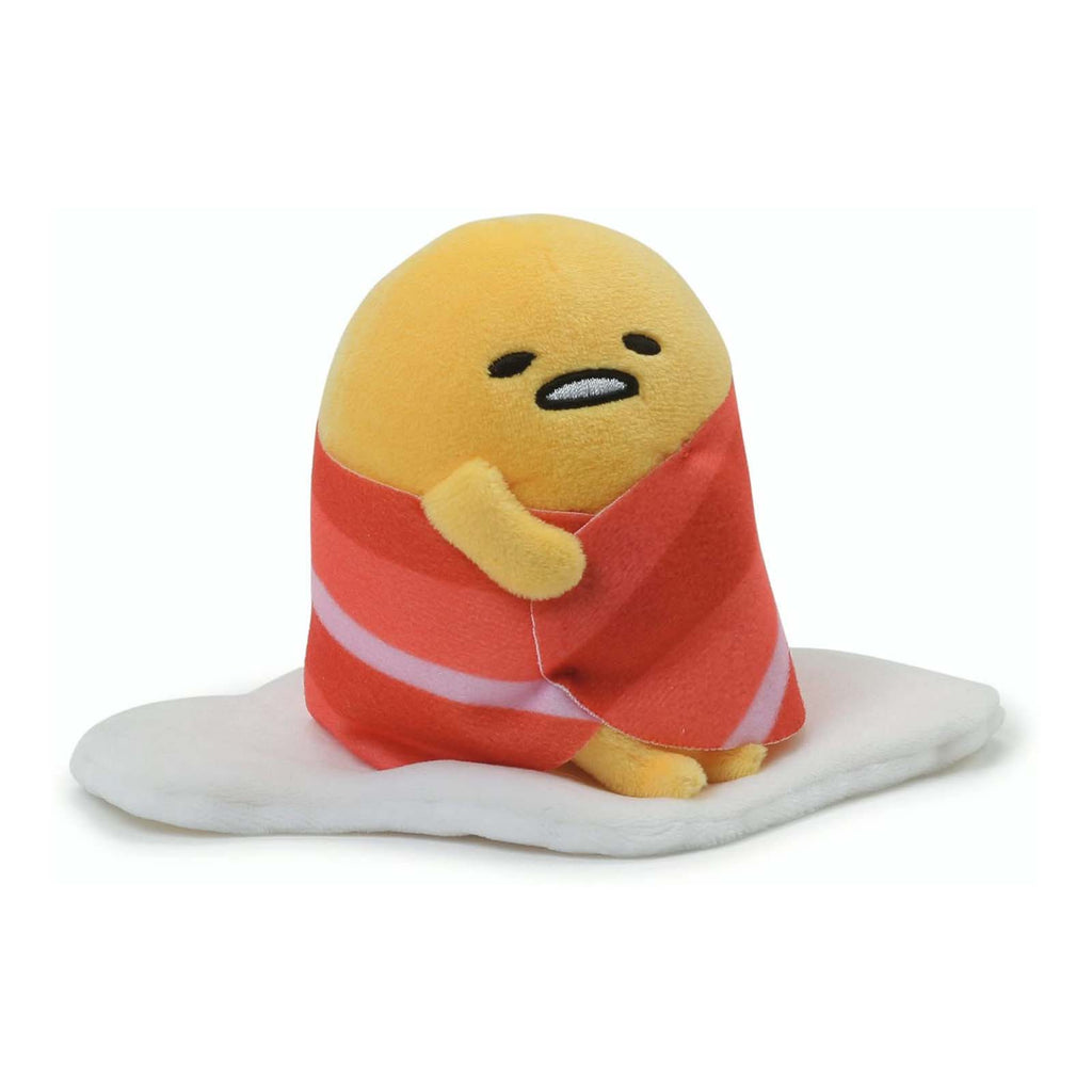 Gund Sanrio Gudetama With Bacon Blanket 4 Inch Plush Figure