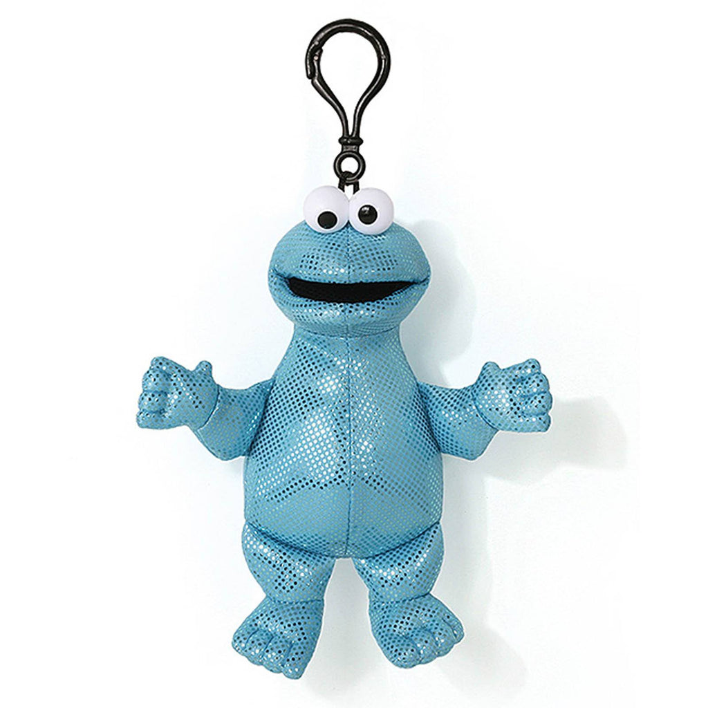 Gund Sesame Street Cookie Monster Glitter 6 Inch Plush Clip