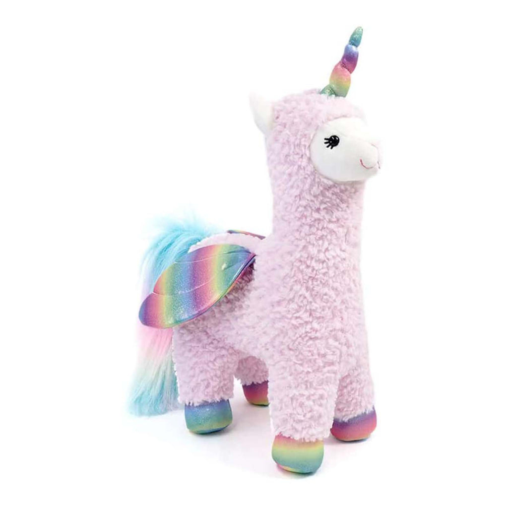 Gund Sparkles Llamacorn With Rainbow Wings 16 Inch Plush Figure