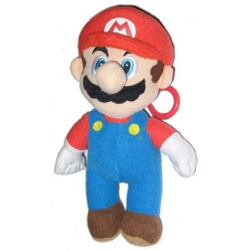 Super Mario 6 Inch Clip On Plush Figure