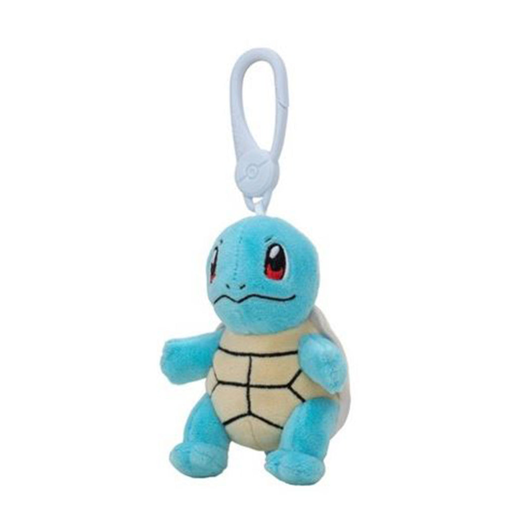 Pokemon Squirtle Clip On Plush Figure